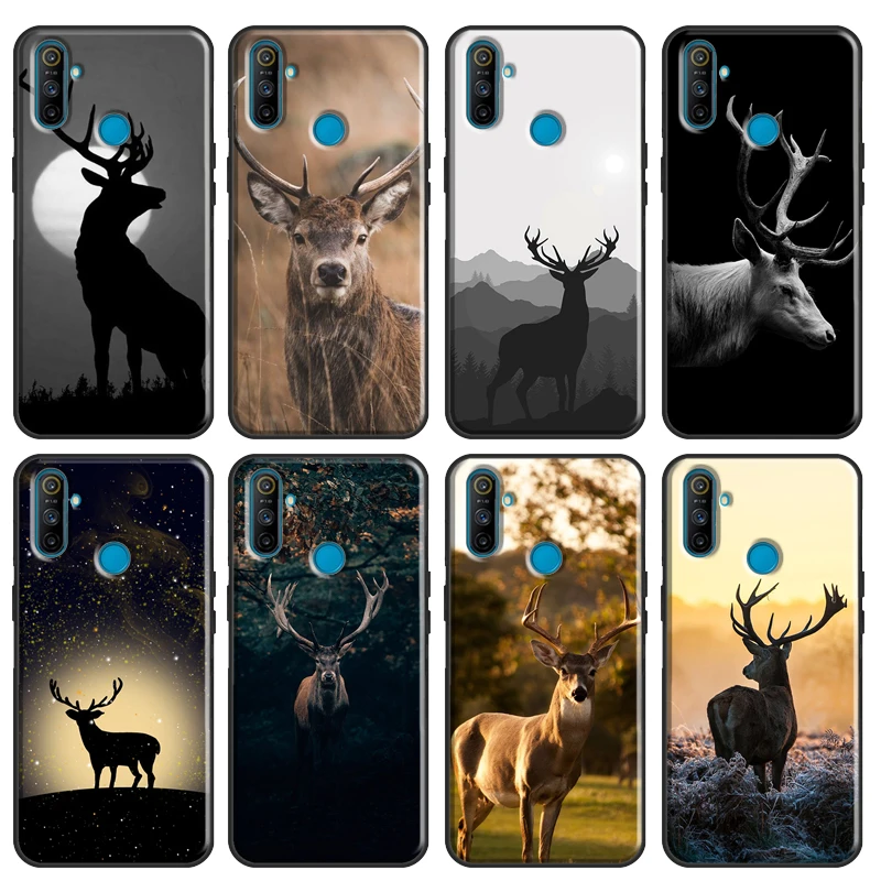 Splendido Cervo Animale Morbido Per Oppo Realme 6 7 Pro X7 X50 Gt C11 C3 Cover Per Oneplus 8 Pro Nord 8T 7T Custodia Per Telefono