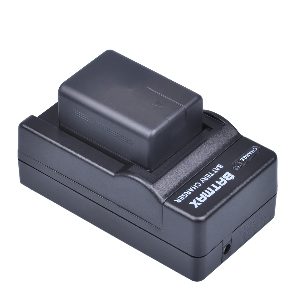 1Pc 1950Mah Vw-Vbt190 Vbt190 Batteria + Caricabatterie Per Panasonic Hc-V800Gk/808Gk, Hc-V110, Hc-V130, Hc-V160, Hc-V180, Hc-V201, Hc-V210,