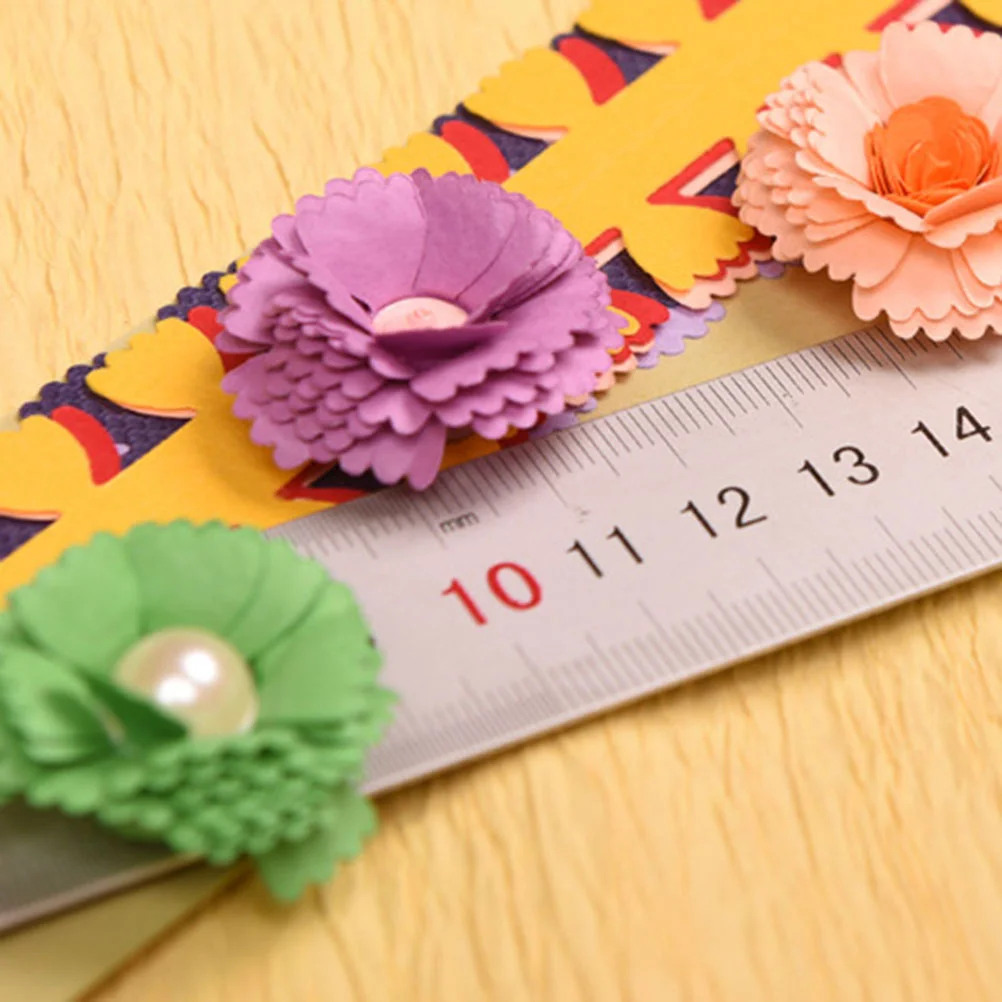 Gadget Per La Casa 60 Pezzi Di Carta Quilling Fiore Quilling Strisce D'Arte Fiori Fai Da Te Petali Quilling Strisce Di Carta Carta