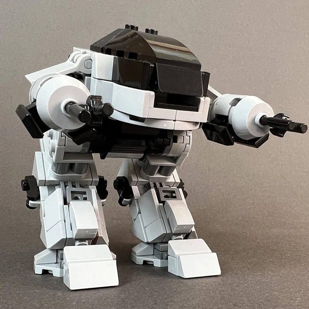 Moc Mechanical War Polices Mecha Roboaded Ed-209 Personaggi Robot Building Bricks Movie Bricks Toys Suit For Children Gifts
