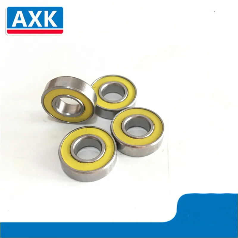 Mugen Mbx8 / Mbx8Eco Kit Cuscinetti A Sfera 24 Pezzi Metrico Giallo Sigillato In Gomma