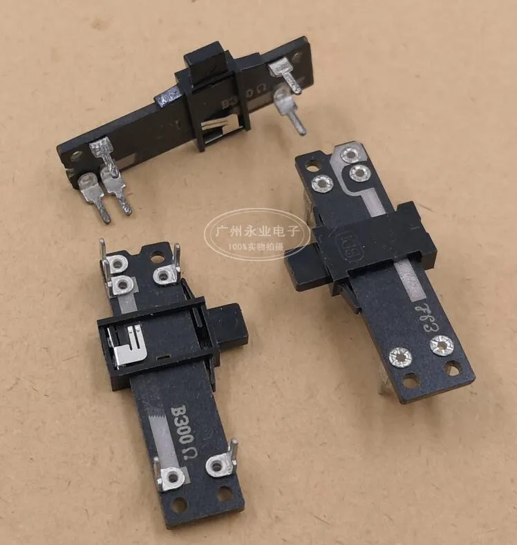 2 Pezzi 35Mm Orizzontale Dritto Slide Fader Potenziometro Singolo B300 Euro Maniglia Lunghezza 4Mm 5 Piedi Lunghezza Totale 3.5 Cm