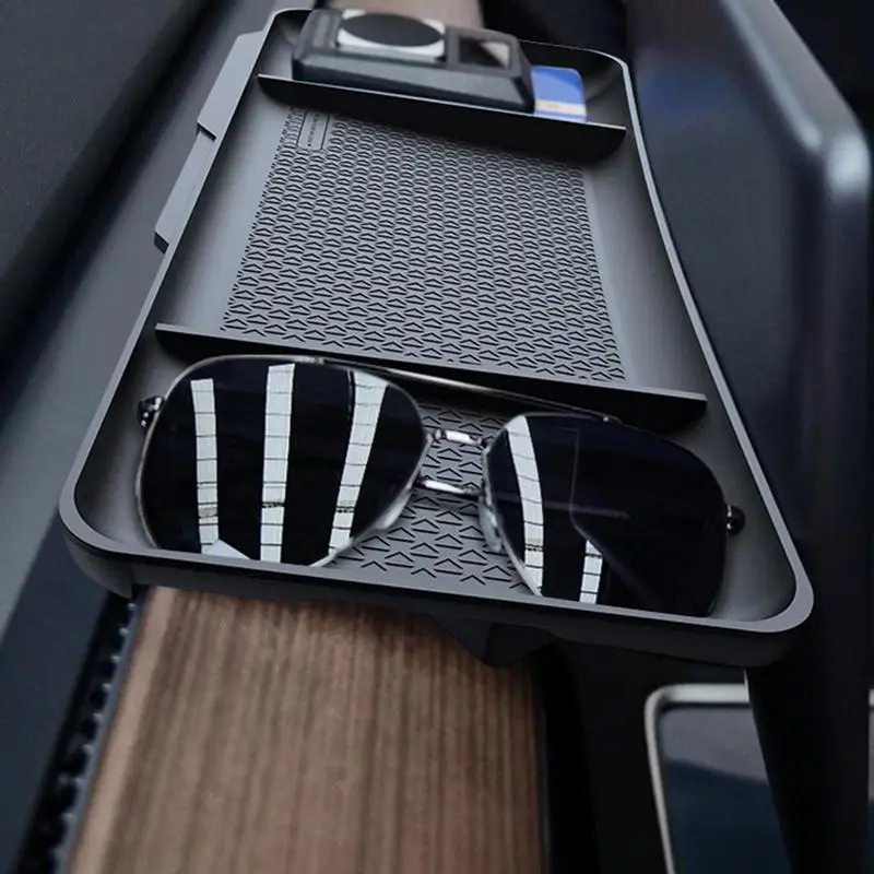 Per Tesla Model Y/3 Central Control Screen Vassoio Portaoggetti Posteriore Scatole Cruscotto Tpu Phone Tissue Holder Per Tesla Interior Storage