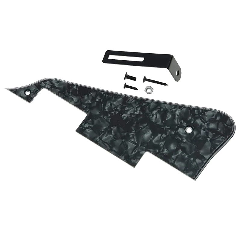Battipenna Per Chitarra Lp Perla Nera Con Staffa Nera Per Epiphone Les Paul