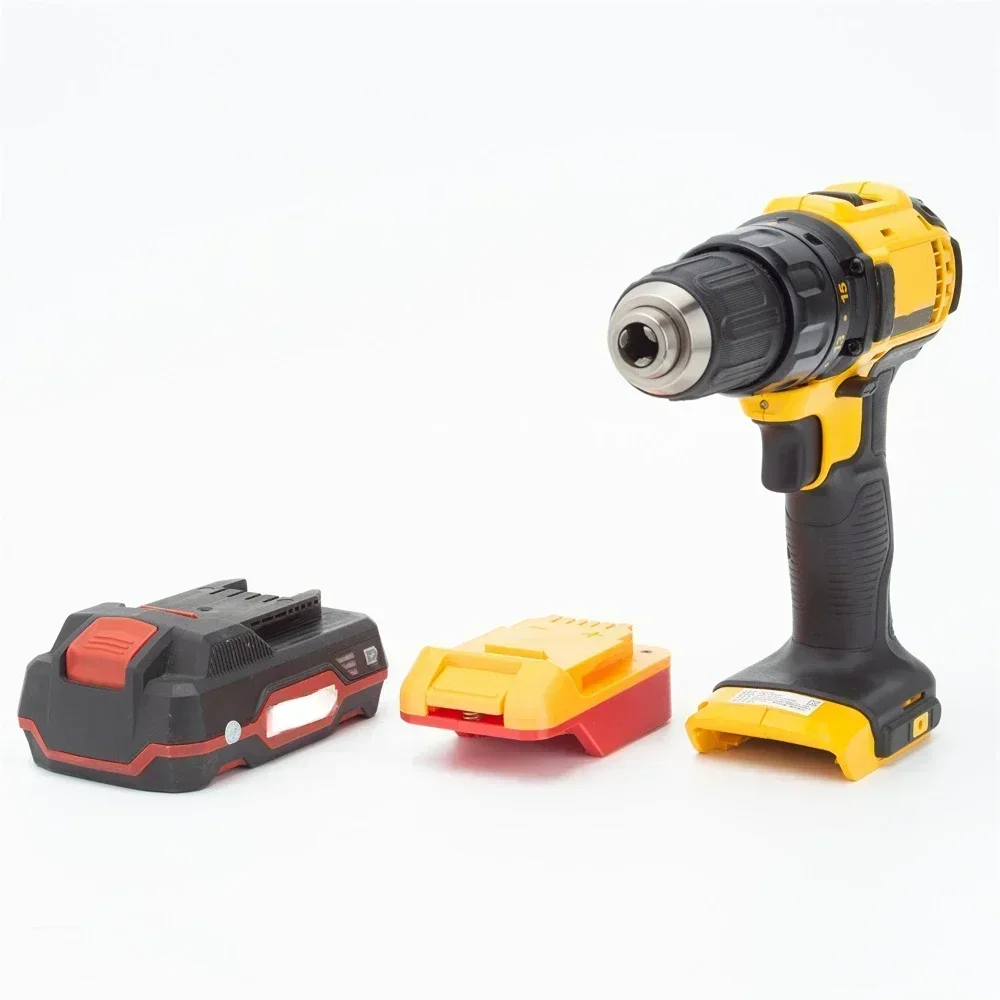 Adattatore Di Conversione Della Batteria Per Lidl Parkside X20V Li-Ion A Per Utensili Per Trapano A Batteria Dewalt 20V (Non Includere Strumenti E Bat