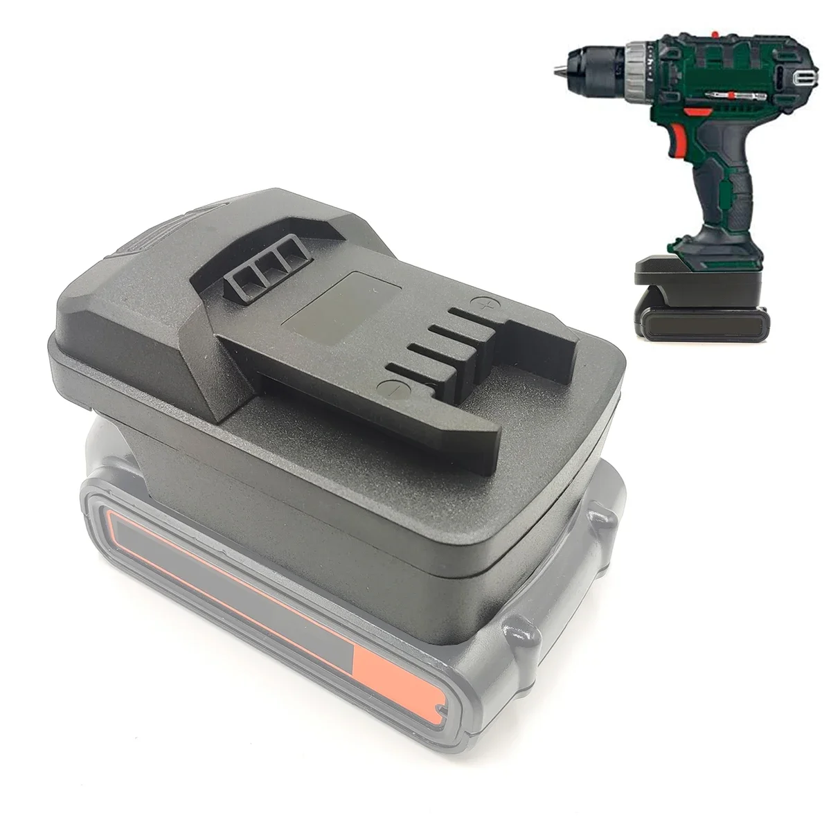 Adattatore Per Black & Decker/Porter-Cable/Stanley 18V 20V Li-Ion Battery Converti In Per Parkside 20V Li-Ion Tool Converter