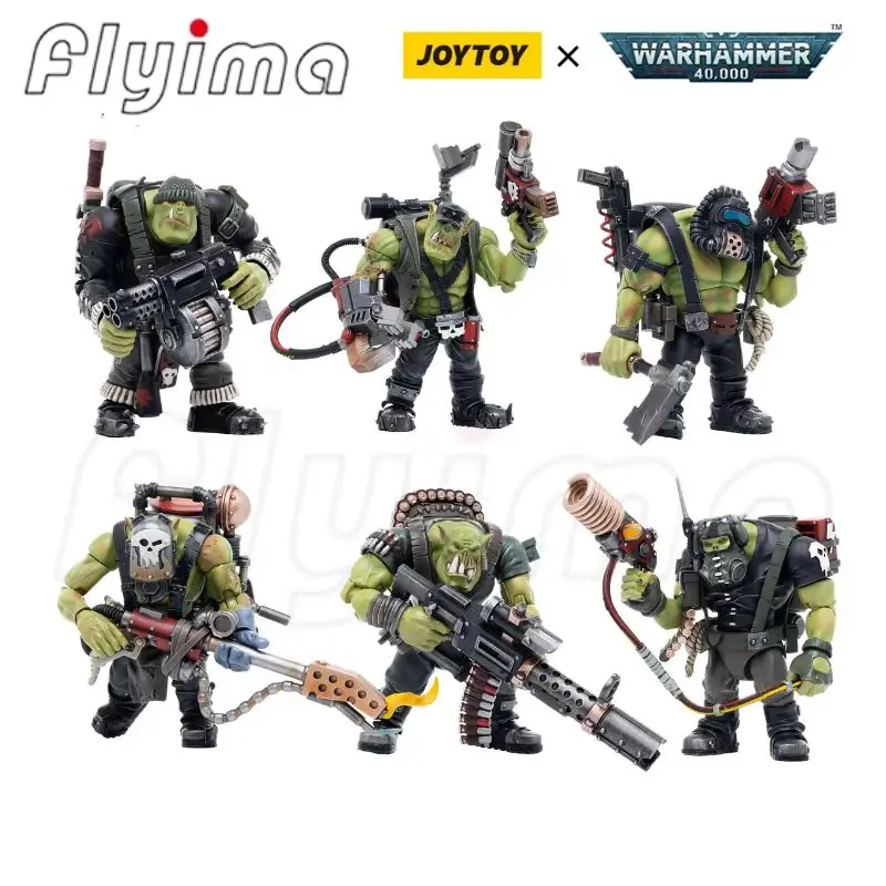 (6 Pz/Set) Joytoy 1/18 Action Figure Ork Kommandos Collezione Anime Modello Militare Spedizione Gratuita