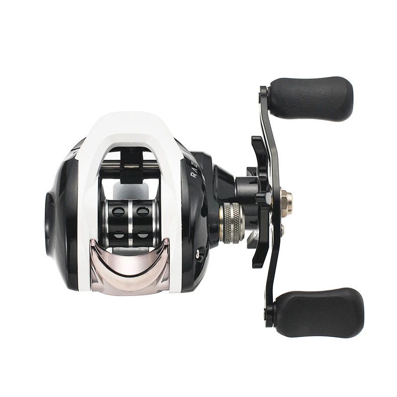 Trand-Mulinello Da Pesca Con Doppio Sistema Frenante, 8Kg Max Drag, 17 + 1 Bbs, 7.2:1, Alta Velocità