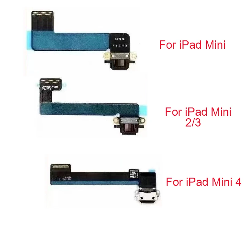 100% Funzionante Nuovo Caricabatterie Porta Di Ricarica Dock Connettore Usb Cavo Flessibile Per Ipad Mini 1 2 3 4 Parti Di Ricambio