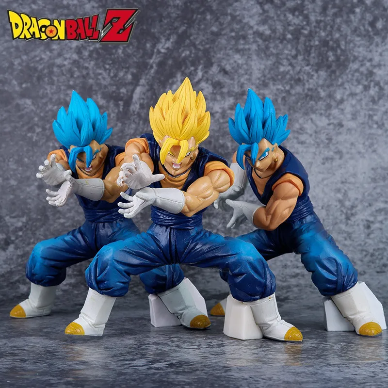 18Cm Dragon Ball Turtle Pai Qigong Vegetto Shock Wave Accovacciato Goku Model Ornaments Anime Figures Boxed Toys Collection Gift