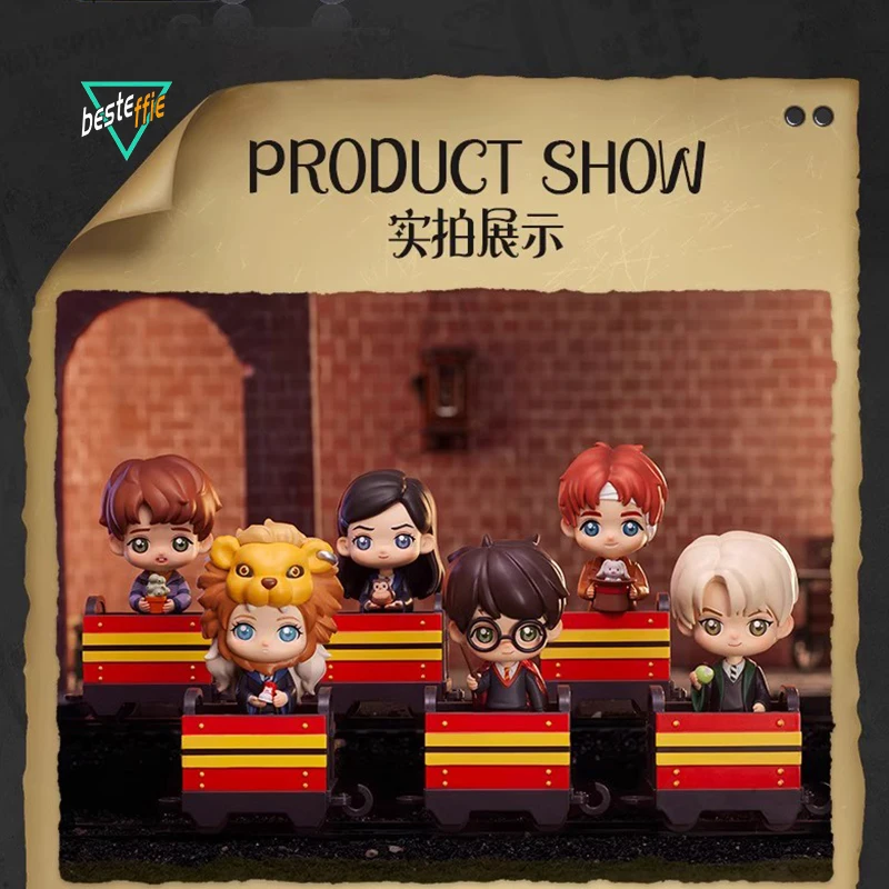 8.9-10Cm Popmart Harry Potter Driver A Hogwarts Series Blind Box Cute Kawaii Harry Potter Anime Figures Pvc Statue Boy Toy Gift