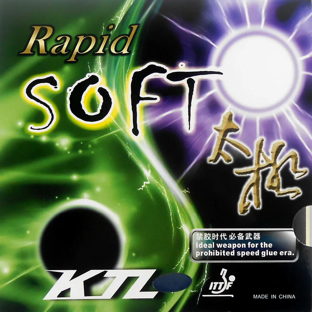 Ktl Rapid Soft Pips-In Table Tennis Pingpong Gomma Con Spugna
