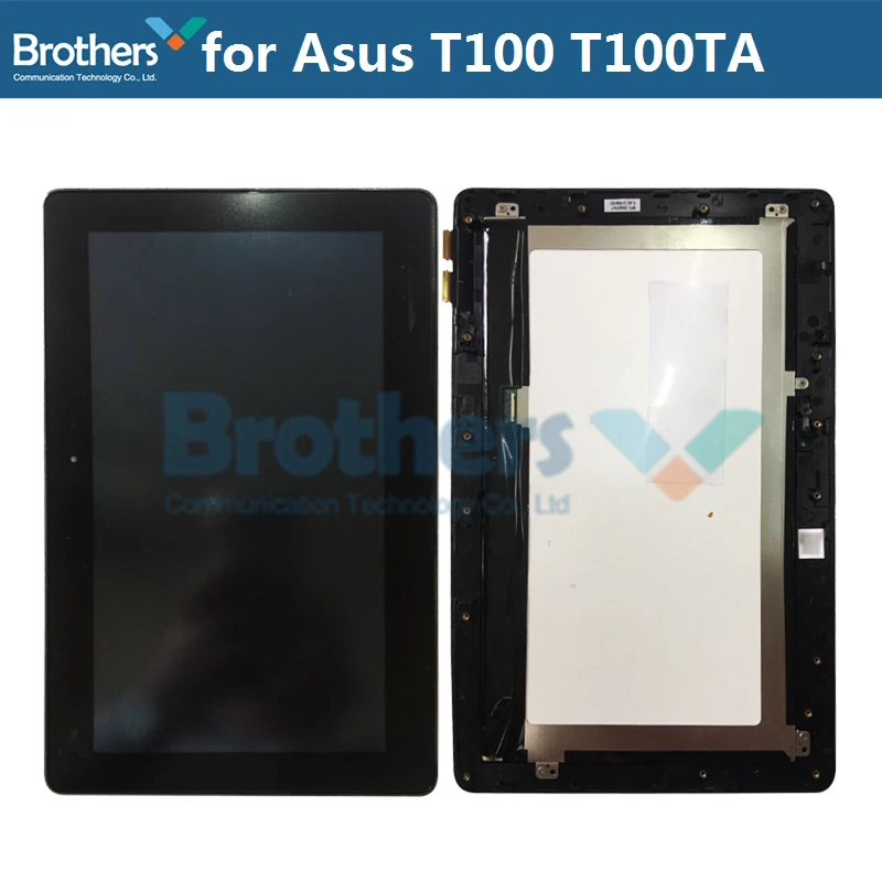 10.1 ''Per Asus Transformer Book T100 T100Ta Schermo Lcd Con Supporto Display Lcd Per Asus T100 Assemblaggio Schermo Lavoro Di Prova Originale