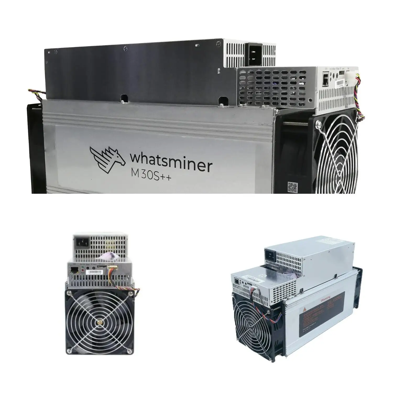 Nuovo Bitcoin Miner Whatsminer M30S ++ 106Th/S Asic Miner 3410W Bitcoin Btc Mining Con Alimentatore Sha256