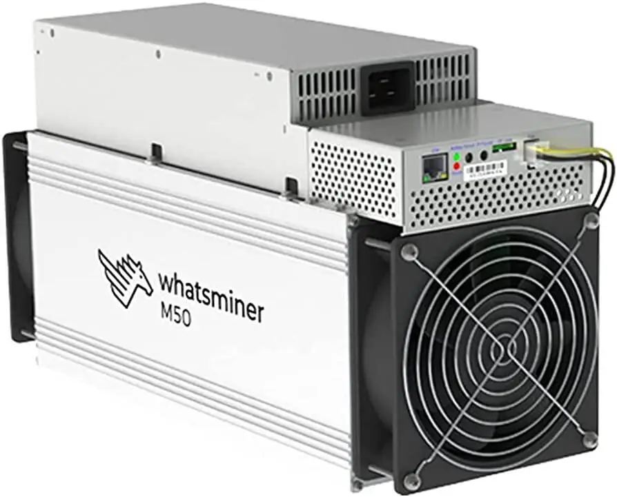 Nuovo Whatsminer M50 112Th/S Hydro Cooling Zero Noise Btc Crypto Btc Mining Machine Asic Miner Bitcoin