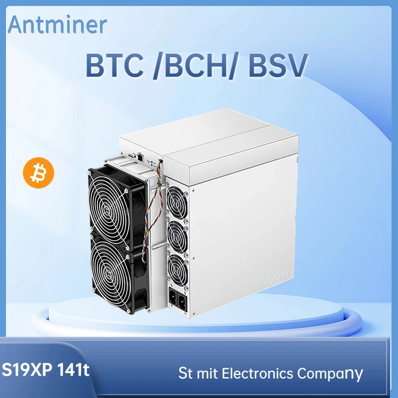 Btc Crypto Mining Antminer S19Xp 141T Asic Blockchain Bitcoin Miner Bitmain
