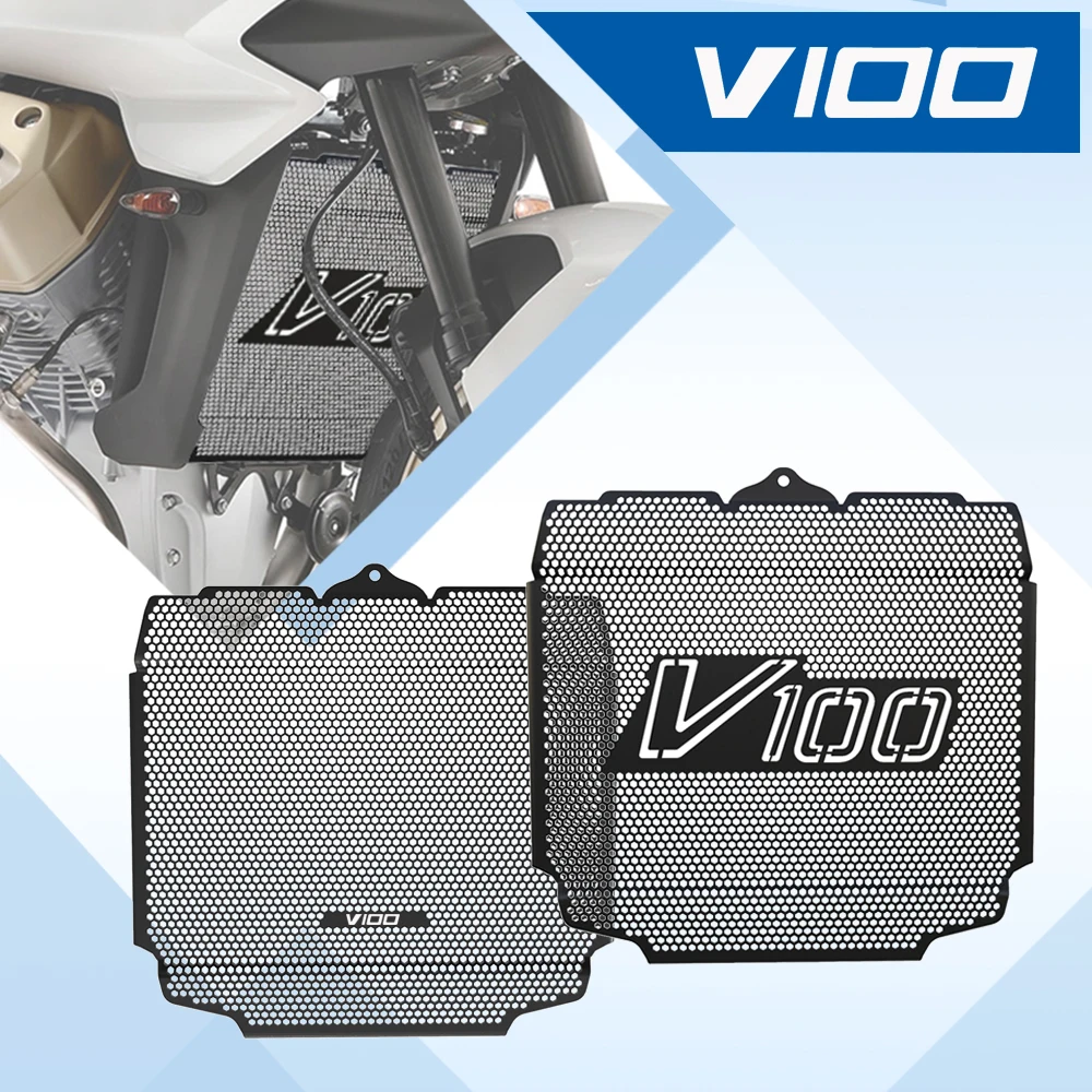 Per Moto Guzzi V100 Mandello S V100 2023 2024 V100 Mandello Moto Protezione Radiatore Griglia Protezione V100 Mandello/S