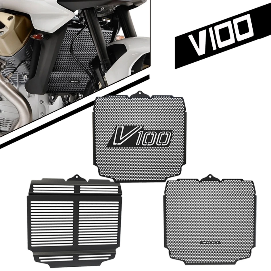 2024 Per Moto Guzzi V100 Mandello Moto V100 Mandello/S Griglia Radiatore Griglia Protezione V100 Mandello S 2023 Parti