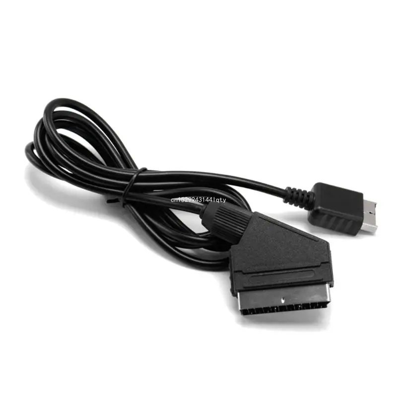 Cavo Scart Rgb Da 1,8 M/6Ft Per Ps1 Per Per Console Scart Rgb Scart Dropship