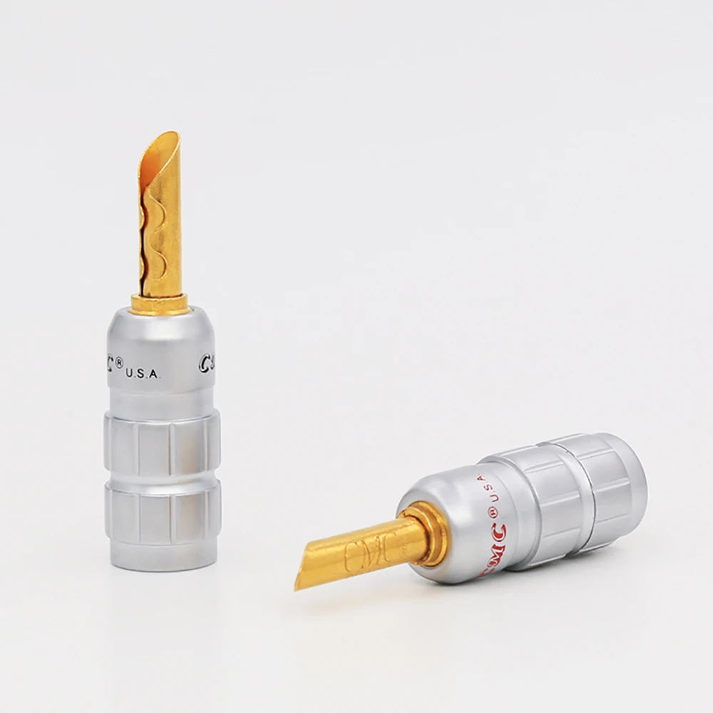 Vb416G Connettori Per Altoparlanti A Banana Placcati Oro Cmc Jack A Banana Bfa