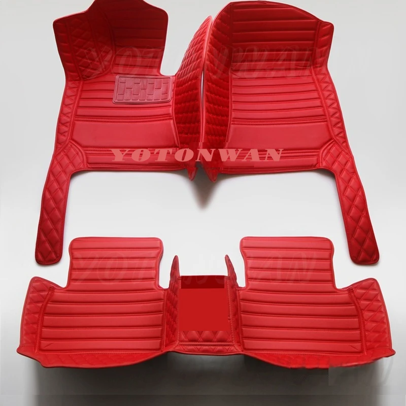 Tappetini Per Auto In Pelle Personalizzati Impermeabili Di Alta Qualità 7D Per Chrysler Rolls-Royce Ghost Concorde Crossfire Pt Cruiser Accessori Per 