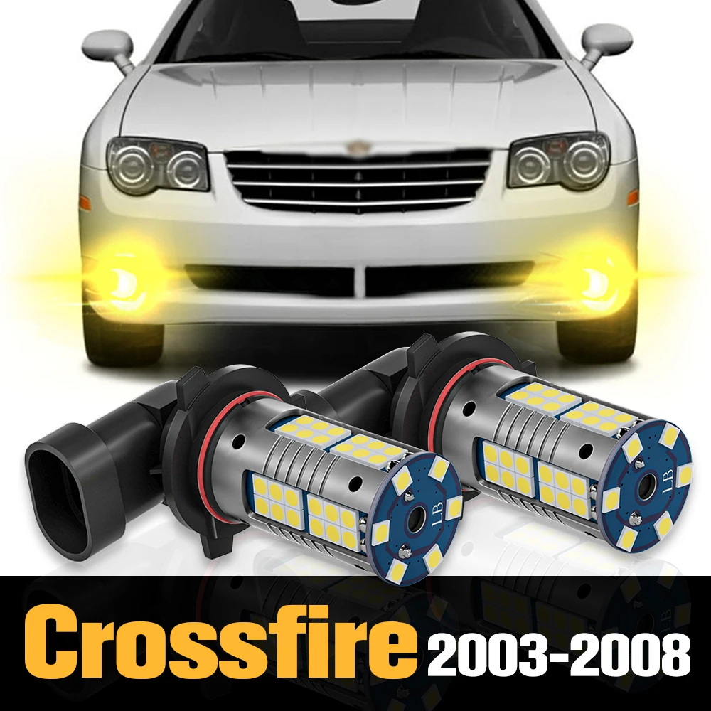 2 Pezzi Canbus Led Fendinebbia Accessori Per Chrysler Crossfire 2003-2008 2004 2005 2006 2007