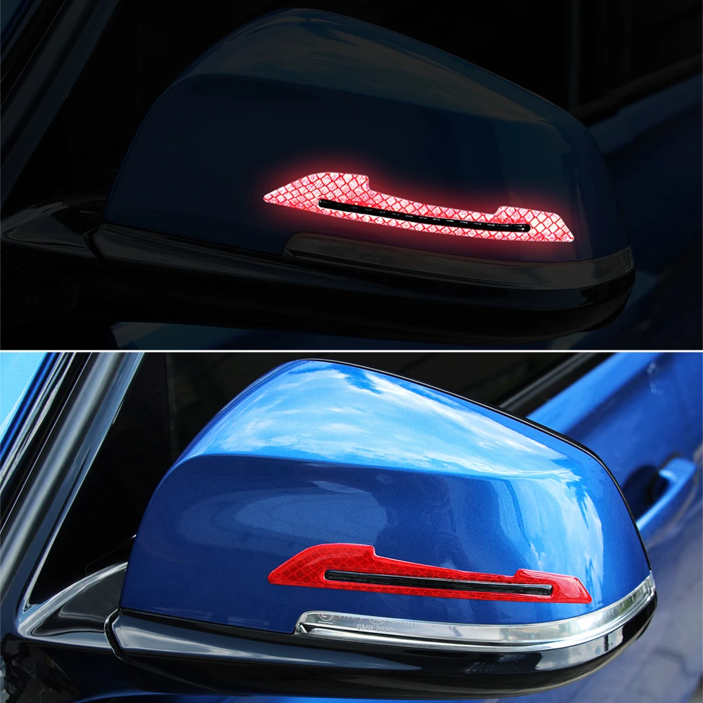 Accessori Per Auto Adesivi Riflettenti Per Specchietto Retrovisore Per Auto Per Chrysler 200 300C 300C Srt8 Aspen Crossfire