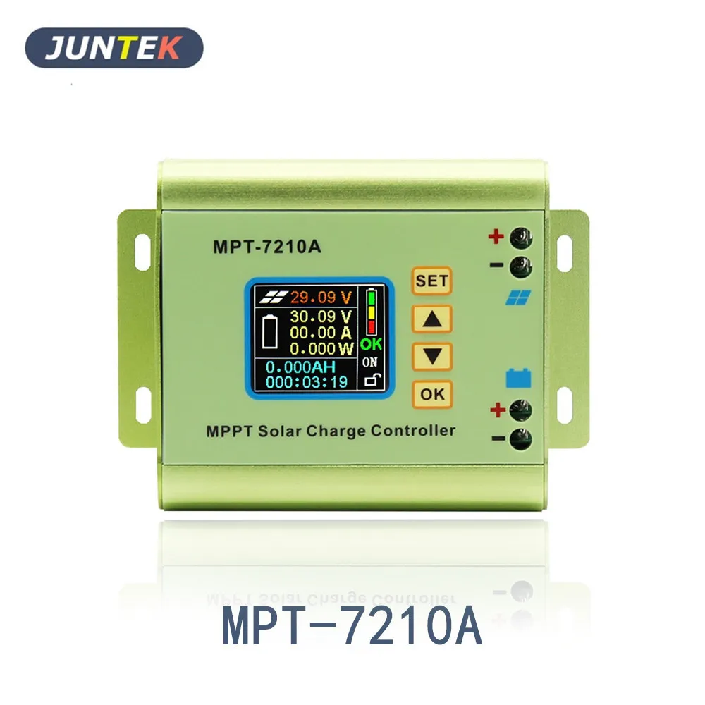 Juntek Mpt-7210A Mppt Controller Pannello Caricabatteria Solare Controllo Digitale Boost Modulo Di Tensione Carica 24V/36V/48V/60V/72V