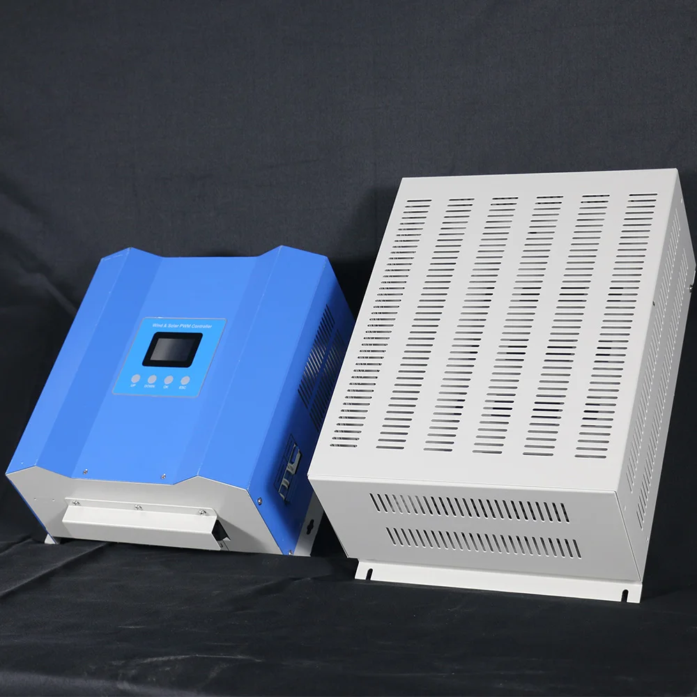 Schermo Lcd Max 1000W 48V 96V Economico Mppt 20A Wind Solar Hybrid System Charging Battery Controller