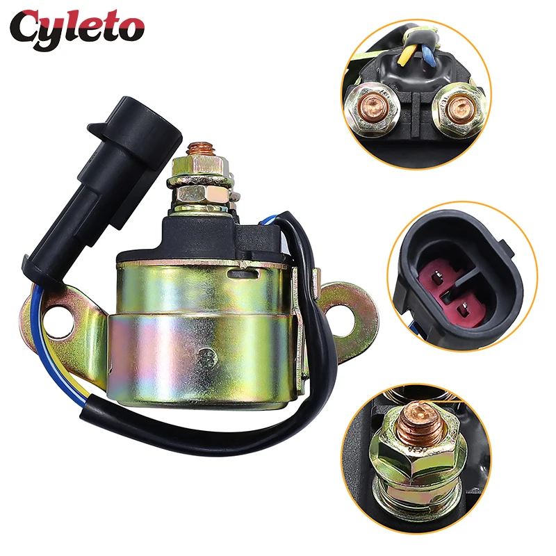 Cyleto Solenoide Relè Di Avviamento Per Polaris Rzr (4) 900 Xp 12-13 Sportivo 800 Big Boss/Ho/Touring 08-10 Rzr 900 S 2015 2016