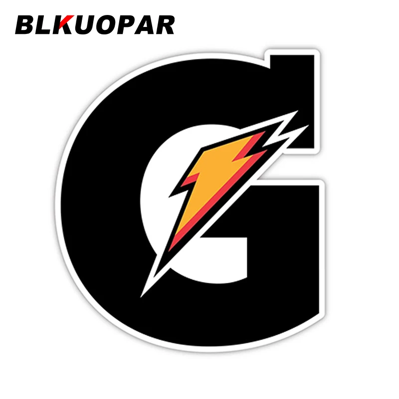 Blkuopar 12Cm X 10.7Cm Adesivi Gatorade Personalità Decalcomania Impermeabile Vinile Ocezione Graffio Protezione Solare Decorazione Moto