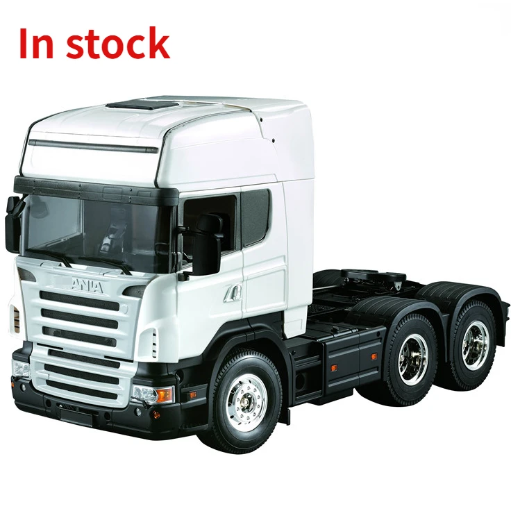 Rc Truck 1/14 Head Housing Cab 3 Axle Tractor Housing Per Tamiya Construction Vehicles R620 6X4 Truck Kit Accessori Auto