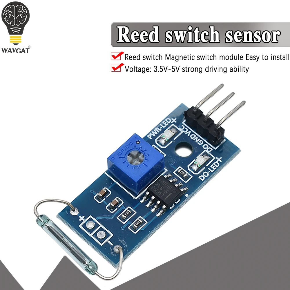 Reed Sensor Module Magnetron Module Reed Switch Magswitch Per Arduino