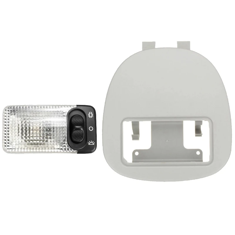 2Pcs/Set Car Interior Roof Light Dome Reading Light Cover For Citroen C1 C2 C3 Peugeot 206 Cc 207 6362K9 9625049077