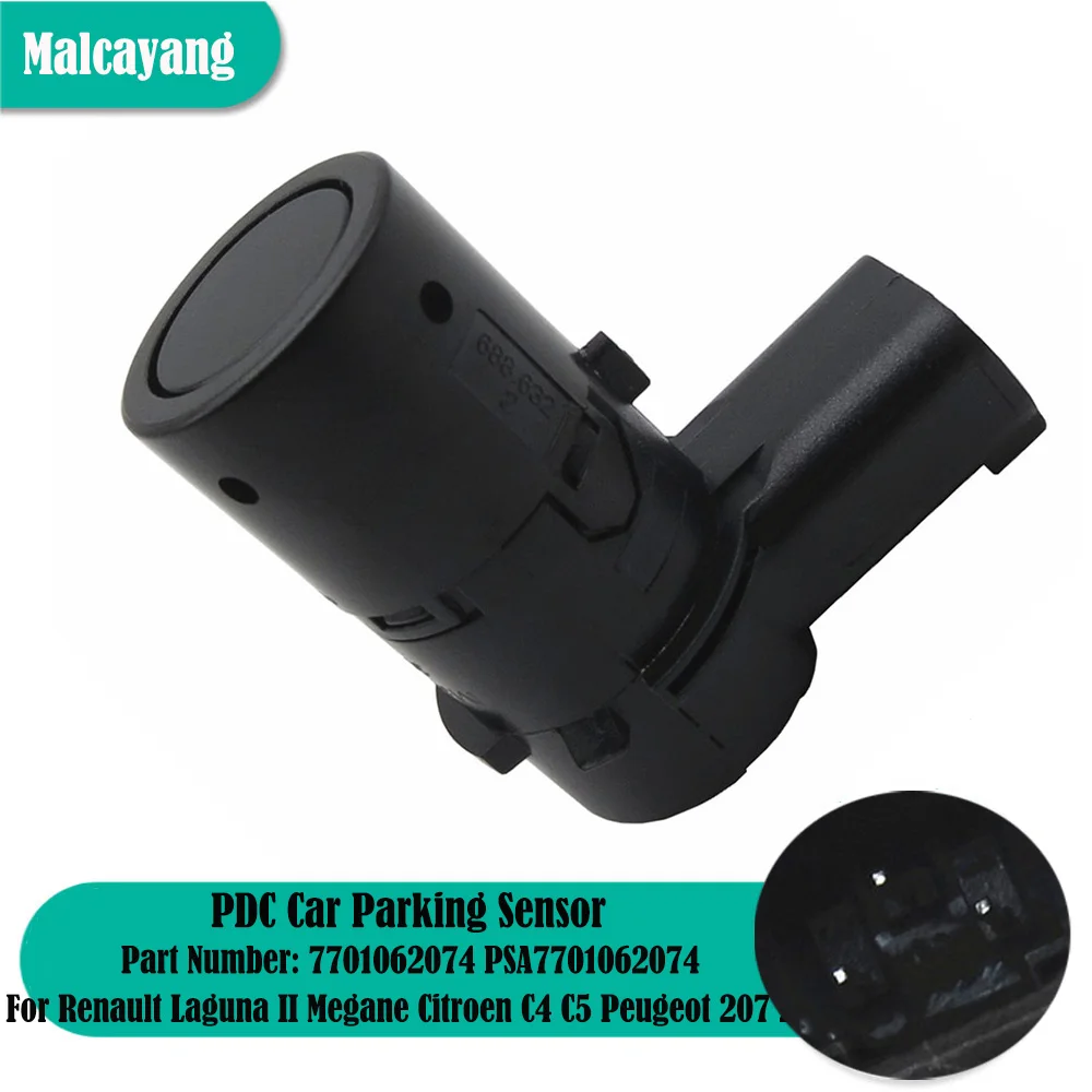 Muslimhight Quality Bumper Backup Pdc Sensore Di Parcheggio Per Renault Laguna Ii Megane Citroen C4 C4 Peugeot 207 Cc Saab 9-5