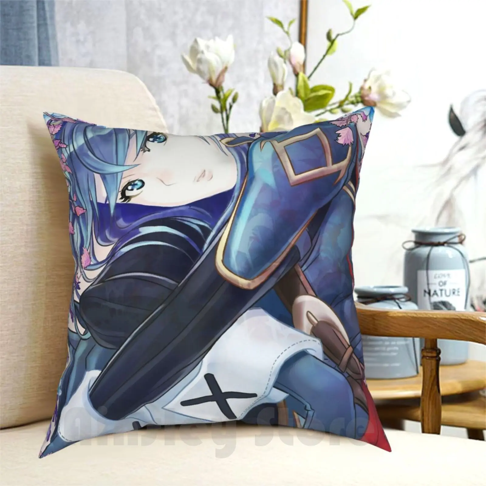Federa Per Cuscino Lucina Stampata Per La Casa Morbida Fodera Per Cuscino Fai Da Te Lucina Fire Emblem Awakening Fire Emblem Awakening Nintendo Video