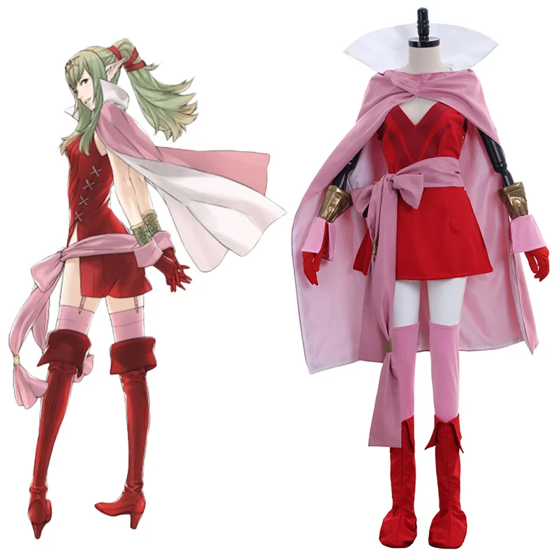 Gioco Fire Emblem Risveglio Tiki Cosplay Adulto Custom Made Set Completo Costume Di Halloween