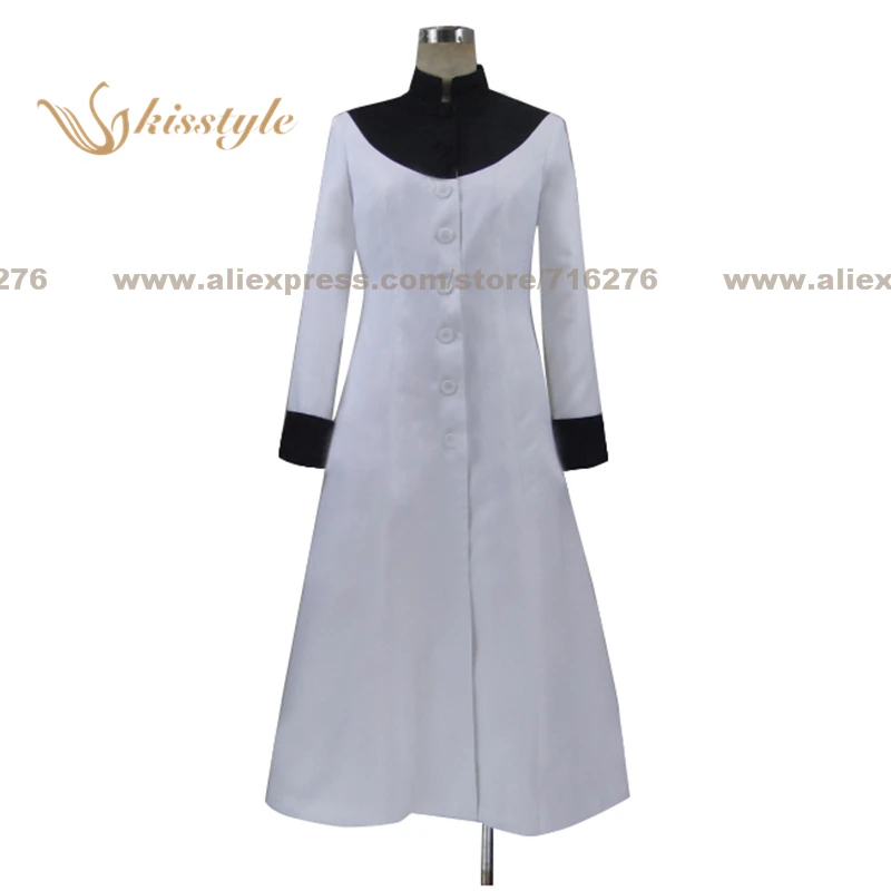 Kisstyle Fashion Sangue Blockade Battlefront Bianco Uniforme Cos Vestiti Cosplay Costume, Su Misura Accettato
