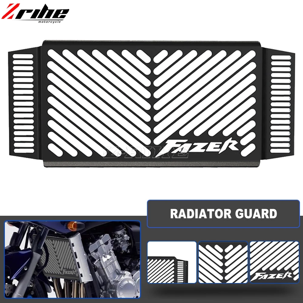 Per Yamaha Fzs600 Fazer S 1998-2004 Fzs-600 Fzs 600 Fazer Moto Radiatore Griglia Copertura Protezione Protezione Protetor Accessori
