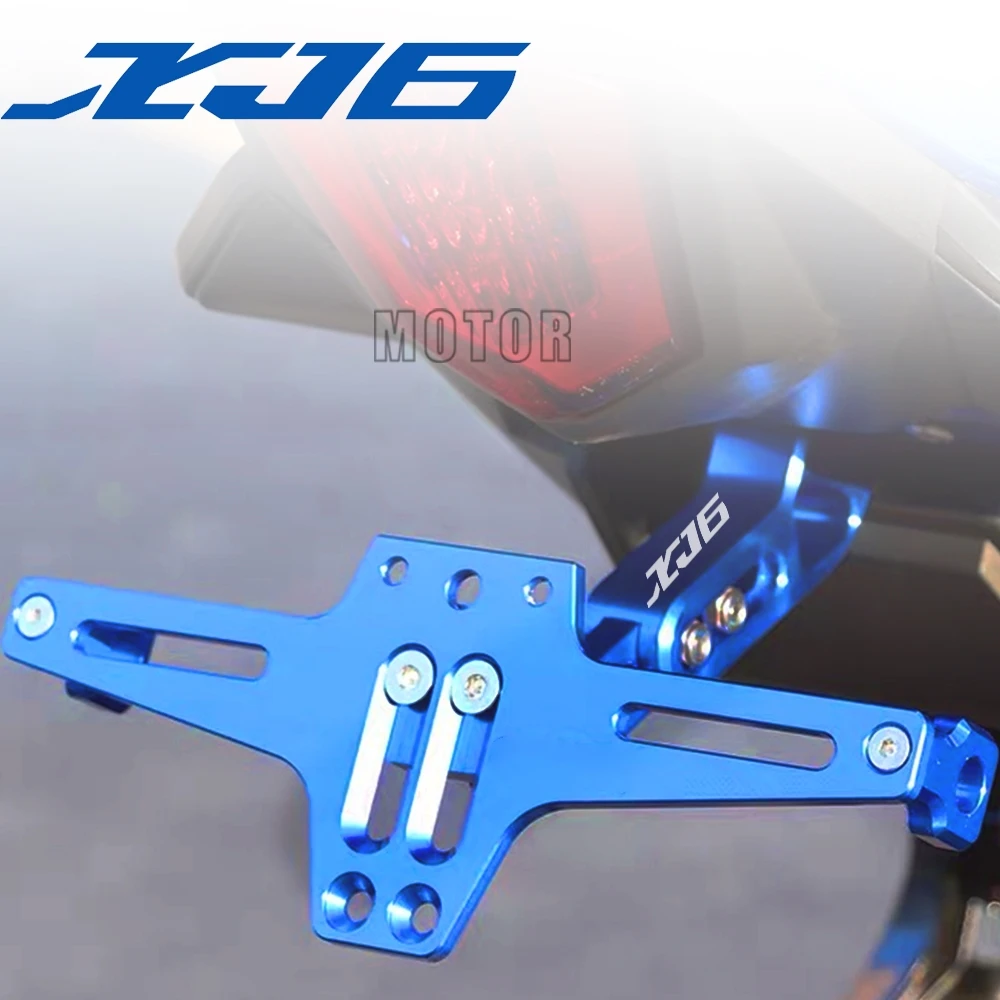 Cnc Universale Del Motociclo Regolabile Angolo Di Alluminio Numero License Plate Frame Per Yamaha Bmw F800Gs/Avventura F800Gt F800R F