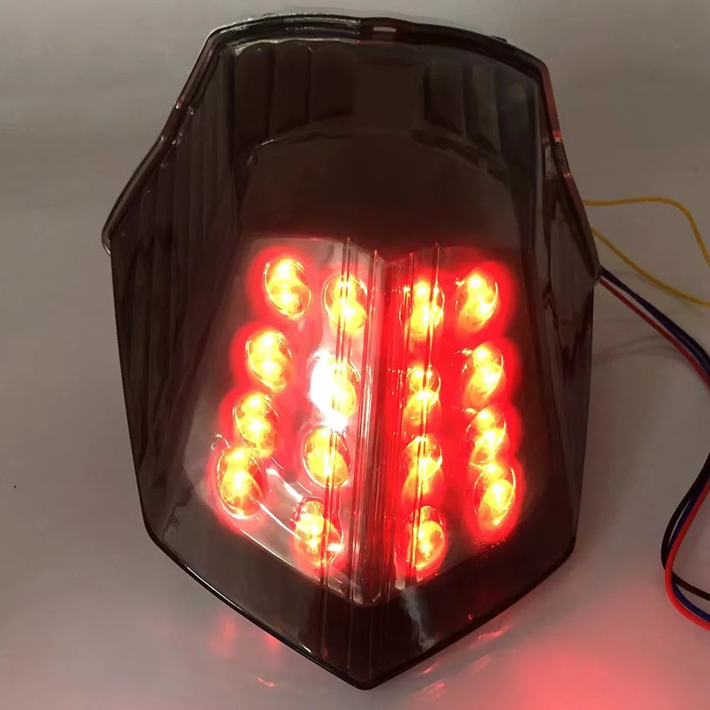 Motorcycle Modified Led Turn Signal Rear Warning Tail Light Brake Waterproof Motorcycle Turn Signal Light For Yamaha Xj6 Fz6R