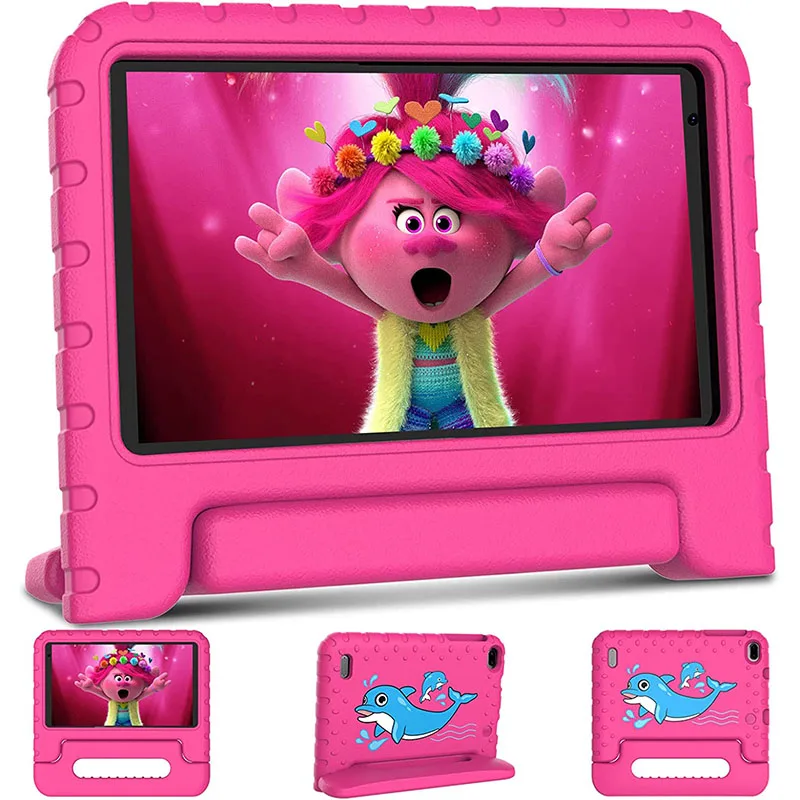 Aocwei 2023 Tablet Per Bambini 7 Pollici Toddler Kid Tablet Android 11 Quad Core Controllo Genitori Software Per Bambini Pre-Installato Rosso