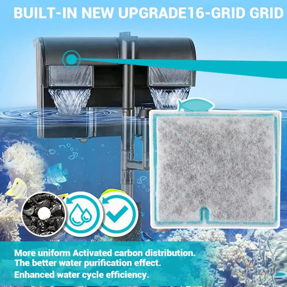 Filtro Per L'Acqua In Zeolite Cartucce Filtranti Per Acquari Con Bilanciamento Del Ph Migliorato Per Filtri Quietflow E Aqueon Per Piccoli Acquari