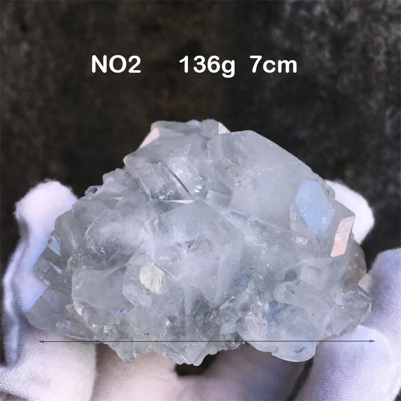 Apophylite Naturale Con Zeolite Symiont Cluster Minera Pietra Grezza Cristalli Curativi Esemplare Energy Decor Collezione Di Apprezzamento