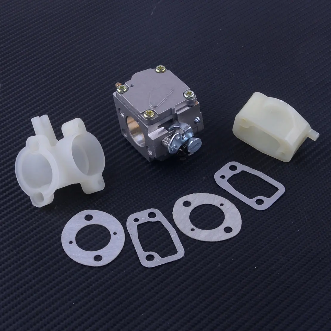 Letaosk Carburatore Carb Collettore Di Aspirazione E Gomito Adatto Per Motosega Husqvarna 61 266 268 272Xp