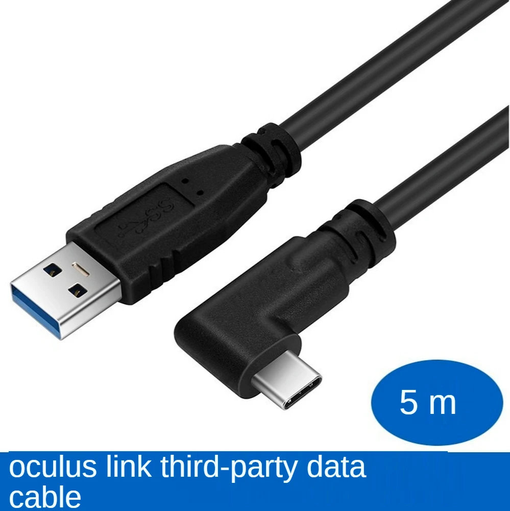 Per Oculus Quest 2 Link Cable Usb 3.2 Gen 1 Per Oculus Link Cable Tipo C Trasferimento Dati Ricarica Rapida 3M 5M Steam Vr Accessori