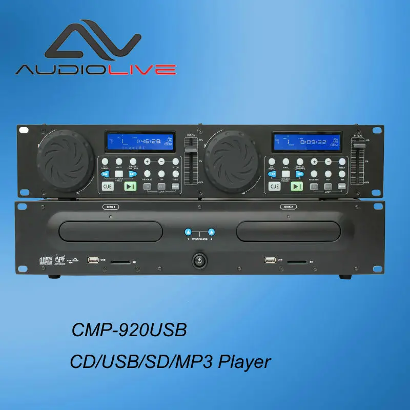 Cmp-920Usb China Supply Dj Equipment Lettore Cd Nuovi Prodotti Caldi Per Lettore Mp3 Sd Usb Cdj 2015
