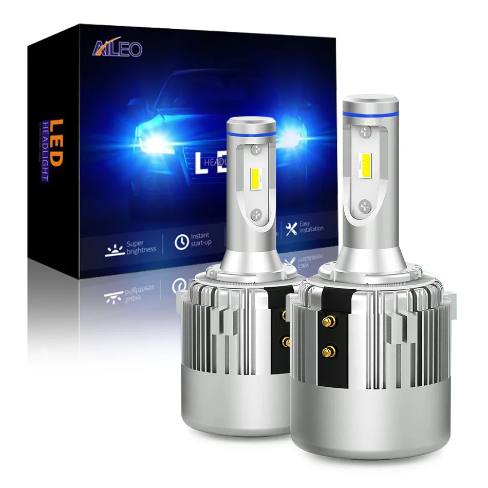 Aileo H7 Led Fari Anabbaglianti Csp Chip Ad Alta Potenza 10000Lm 6000K Canbus Per Volkswagen Golf 6 Mk6 Golf 7 Mk7 Touran 12V