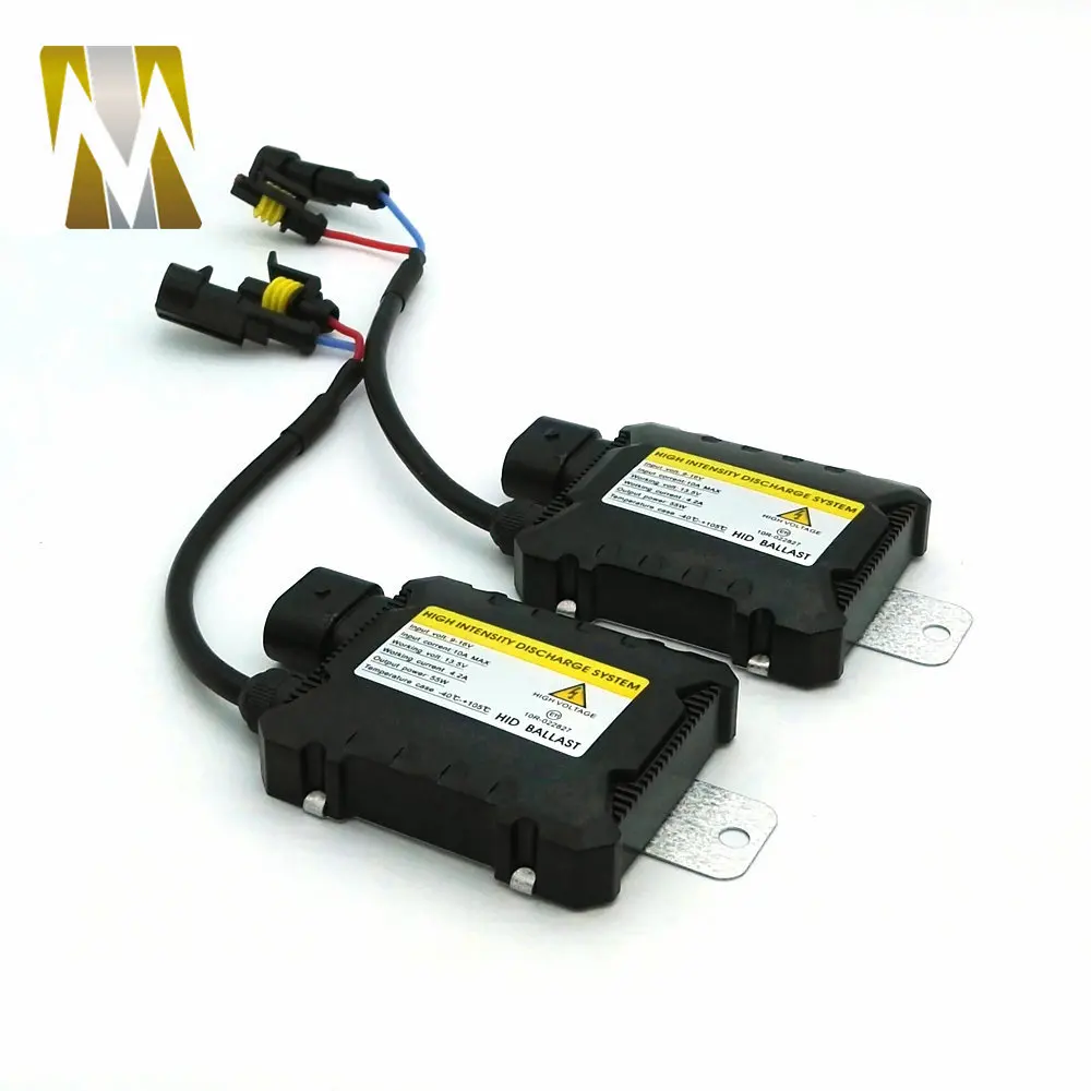 1 Pair 55W Hid Xenon Ballast Digital Slim Hid Ballast Ignition Electronic Ballast H3 H7 H9 H11 H8 H1 9005 9006 880 881 Hb3 Hb4