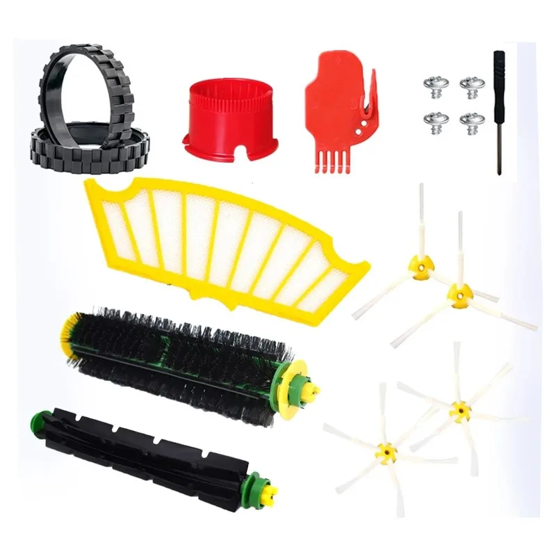 Per Irobot Roomba 500 555 560 Serie 561 562 563 570 581 Aspirapolvere Spazzola Principale/Laterale Filtro Hepa Accessori Per Ruote Parti